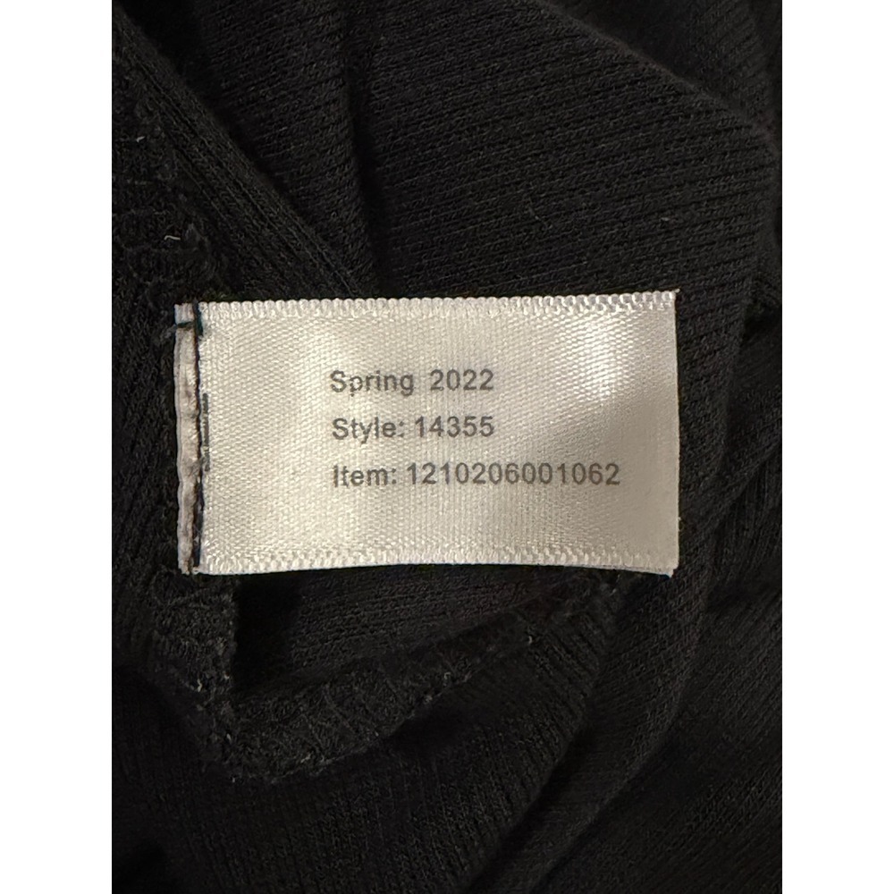 Marine Layer Black Ribbed Tencel Modal Maxi Dress Spring 2022 Style 14355 Mens M - Picture 5 of 9